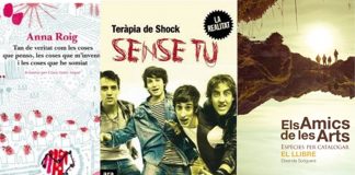 Els amics de les arts, Teràpia de Shock, Anna Roig fan el salt a les llibreries