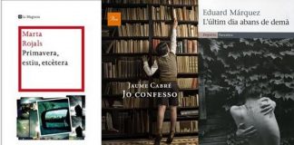 Marta Rojals, Jaume Cabré i Eduard Màrquez finalistes del Premi Crexells 2012.