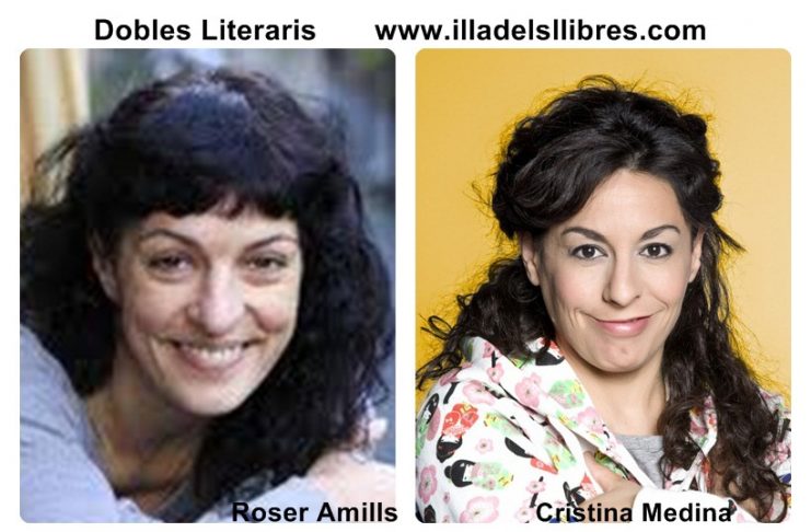 Dobles literaris: Roser Amills i Cristina Medina.