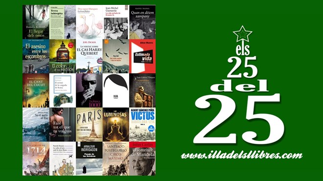 els 25 del 25  de L'illa dels llibres