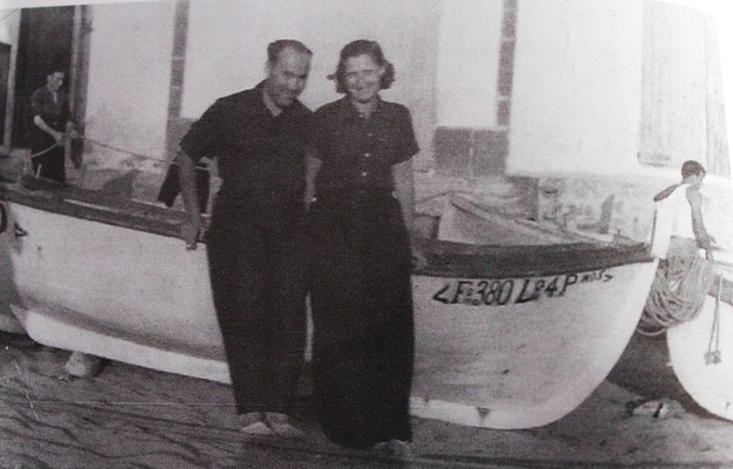 Kurt i Rosl a Sant Pol de Mar  (30 juny  1934)