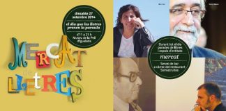 Igualada celebra el 27 de setembre el Mercat de Lletres