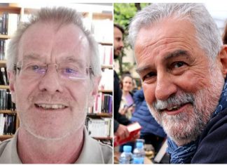 La llibreria LAIE amb menció especial a Lluís Morral i el periodista i escriptor, Rafel Nadal, guanyadors del IX Memorial Pere Rodeja