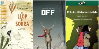 “El llop de la sorra”, “Off” i “Palmira i l’efecte crisàlide”, guardonades amb el 16è Premi Atrapallibres