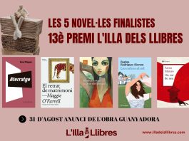 Les 5 novel·les finalistes del 13è PREMI L’ILLA DELS LLIBRES
