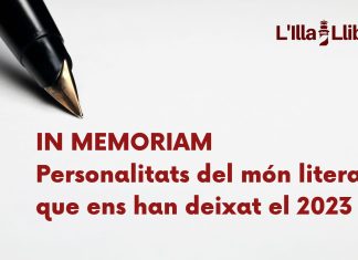 IN MEMORIAM – Personalitats vinculades al món literari que ens han deixat el 2023